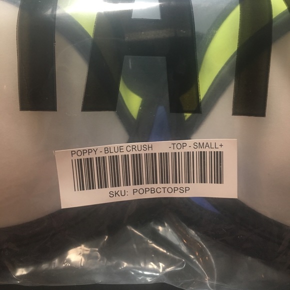 Poppy blue crush bikini top! - Picture 5 of 6